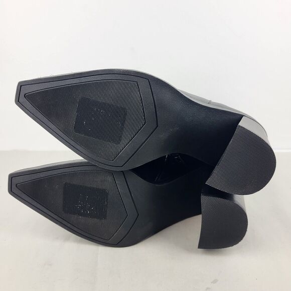 Steve Madden SILVEE Boot Bootie Pointed Toe Black - Picture 13 of 15